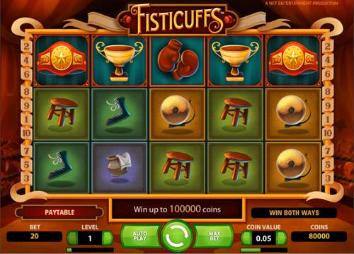 fisticuffs slot screenshot